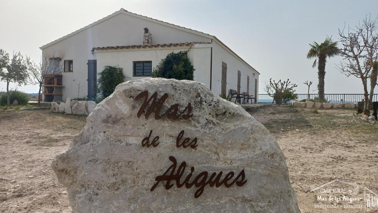 Casa Rural Mas De Les Aligues Mequinenza Exterior photo