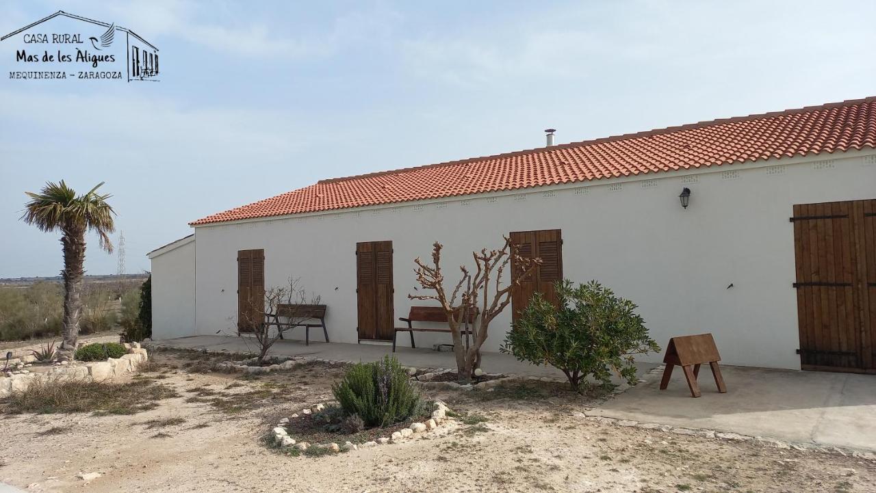 Casa Rural Mas De Les Aligues Mequinenza Exterior photo